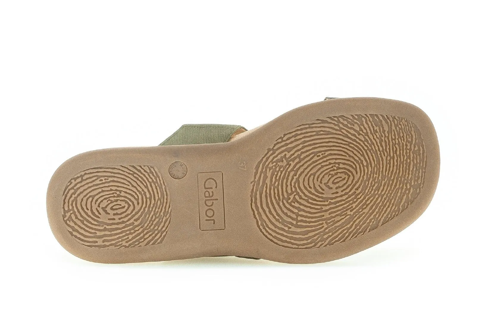 '43.702.69' women's slide sandal- green
