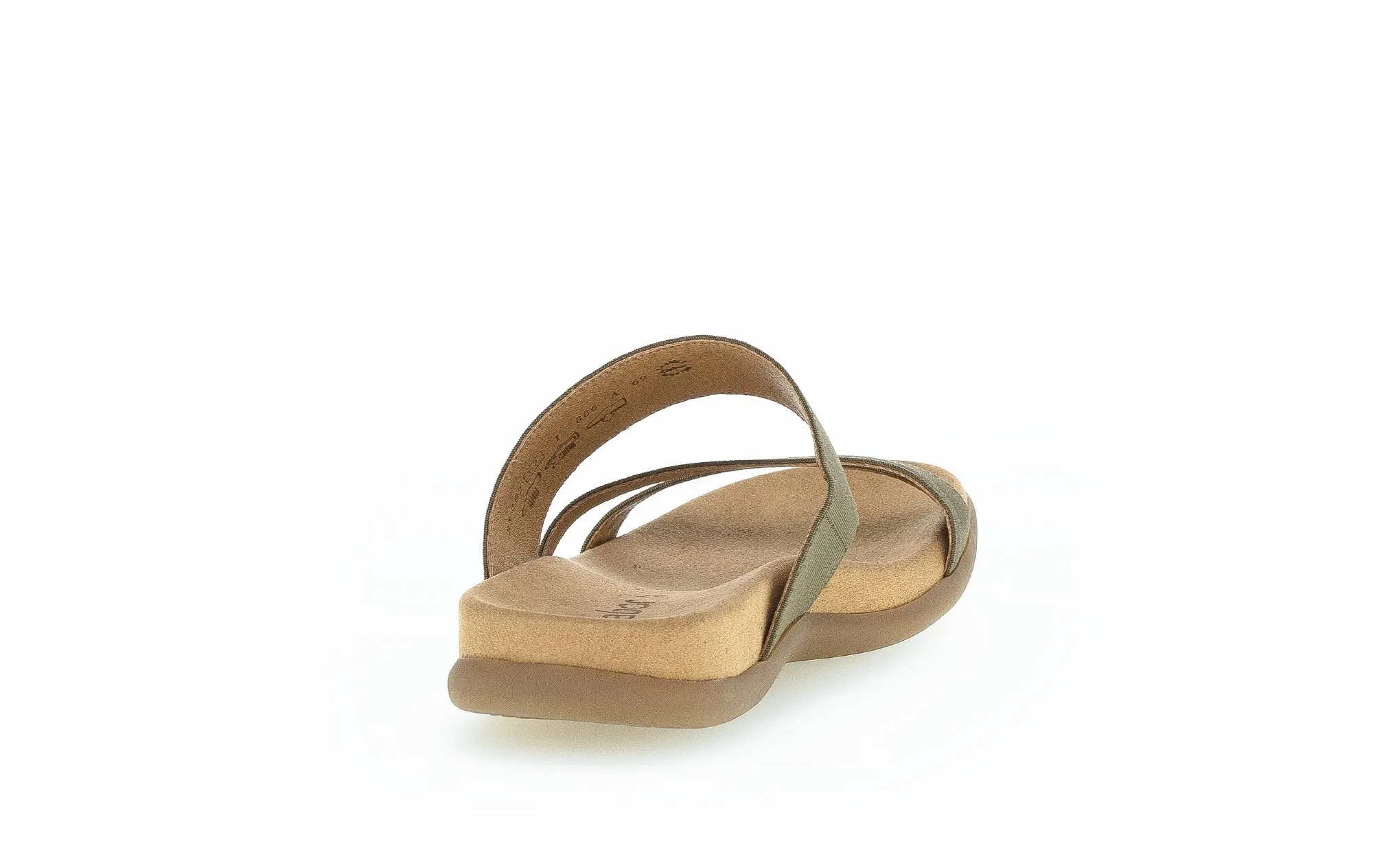 '43.702.69' women's slide sandal- green