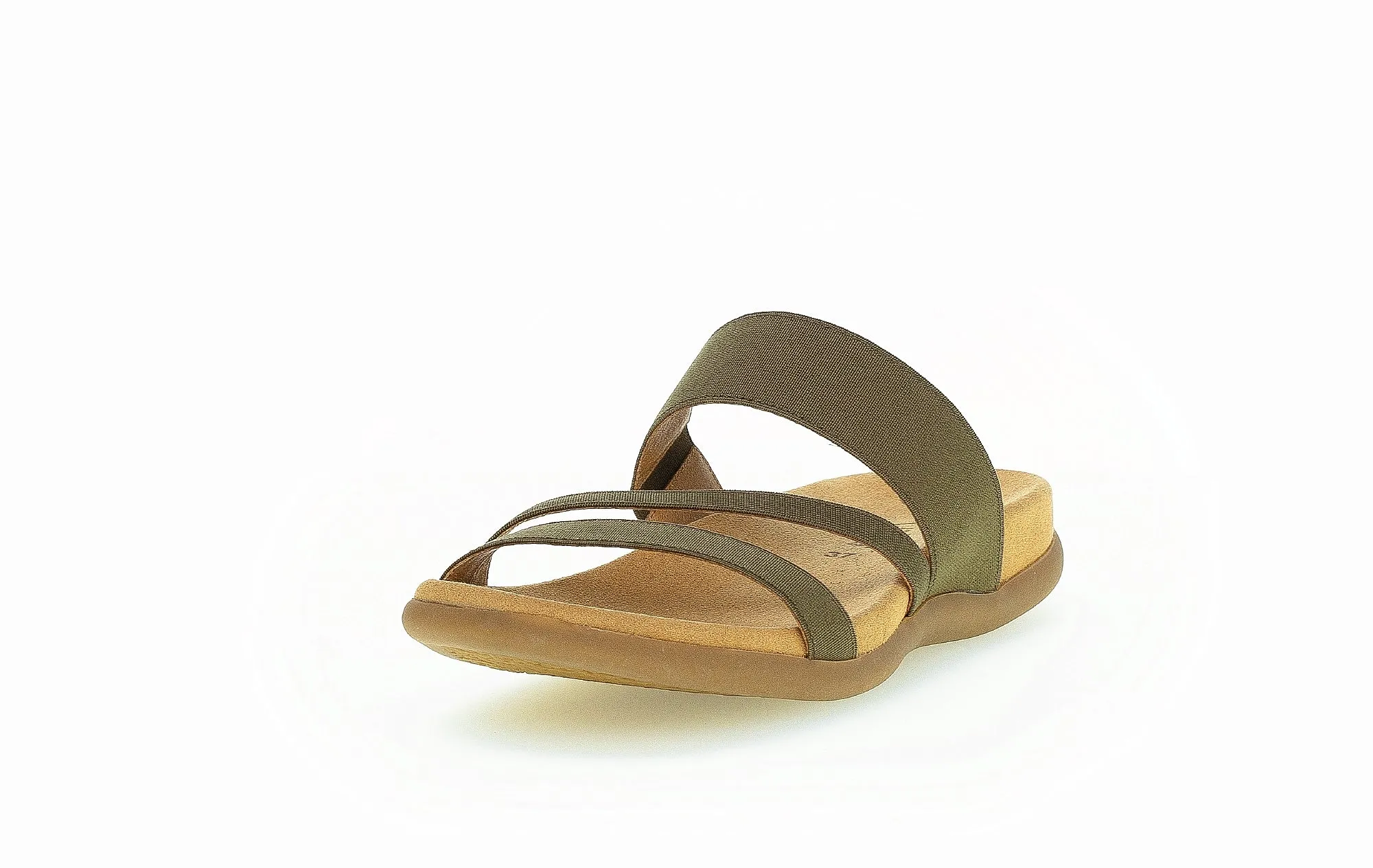 '43.702.69' women's slide sandal- green