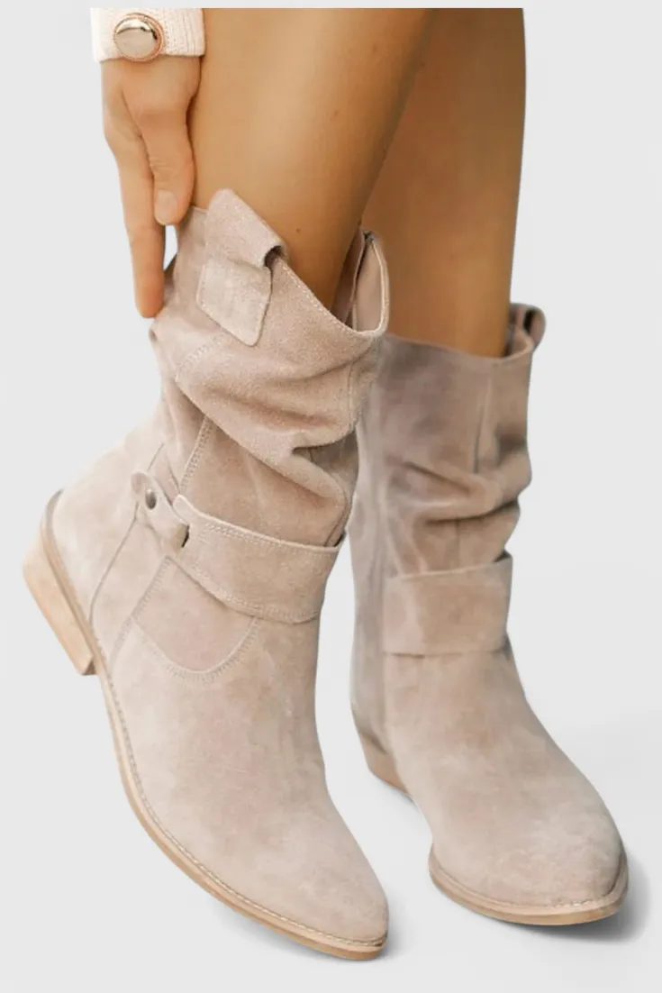 Aira Classic Suede Ankle Booties