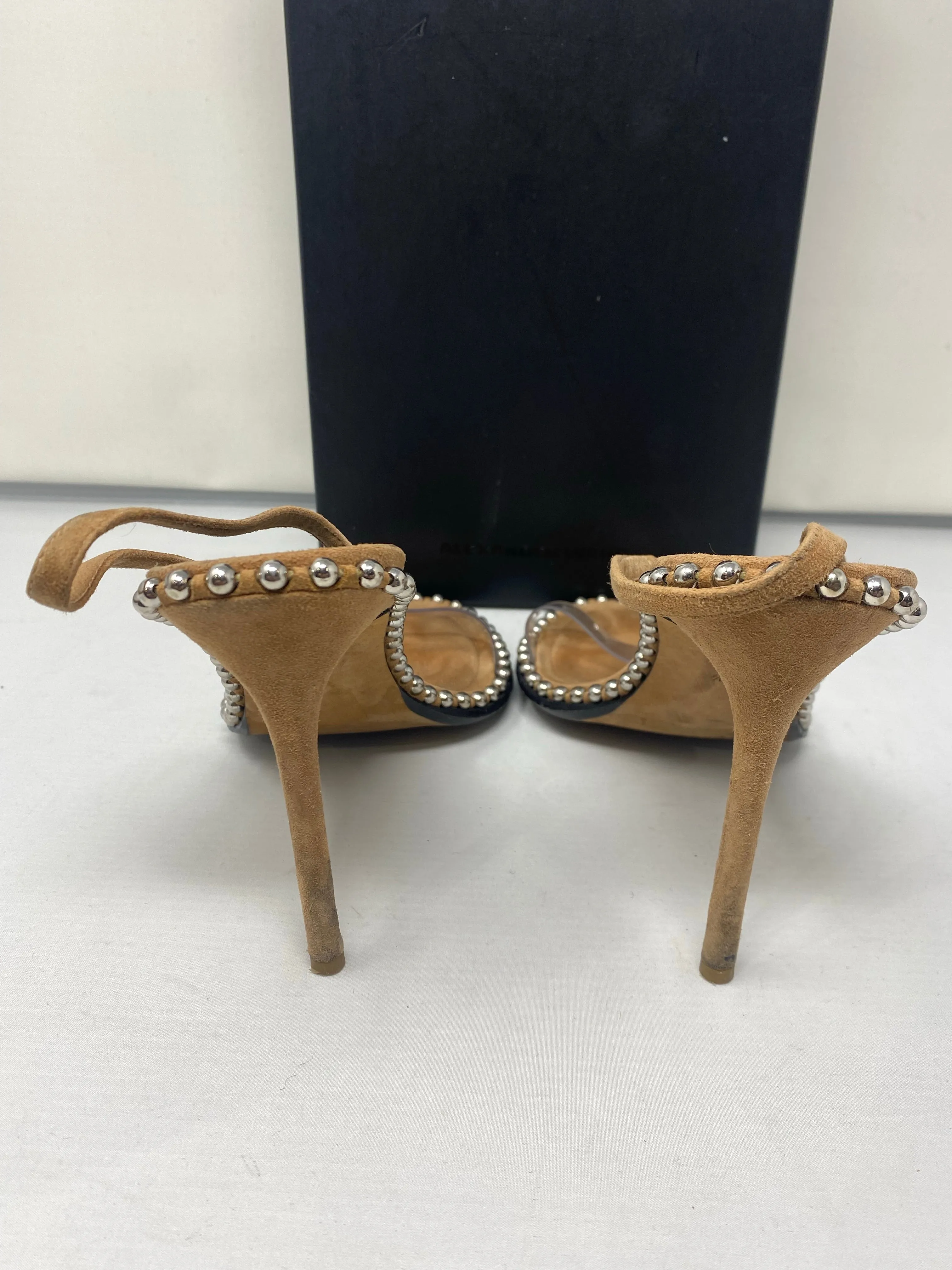 Alexander Wang Clay/PVC Studded Sandals