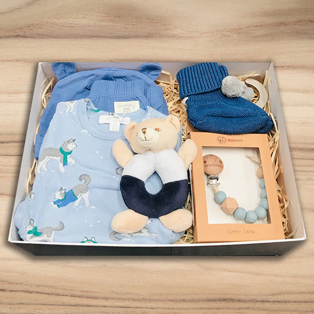 Baby Boy First Birthday Hamper