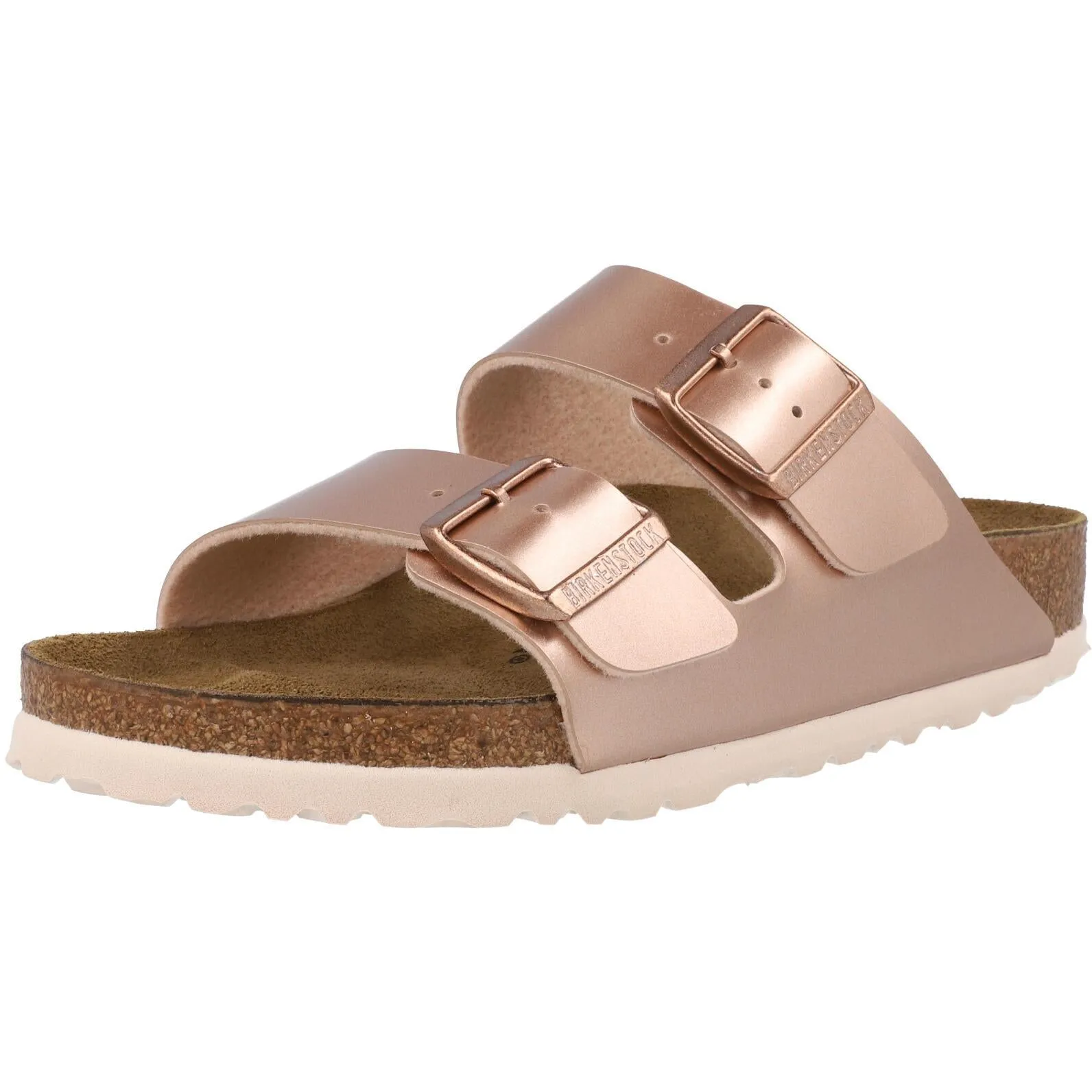 Birkenstock Arizona Kids Metallic Copper Sandals