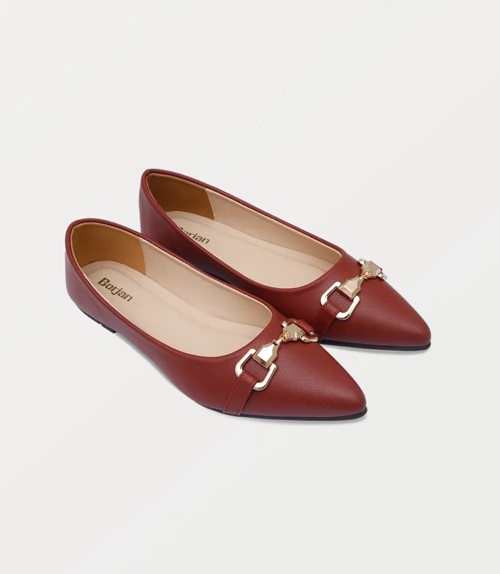 BW10159-MAROON-Women Pumps