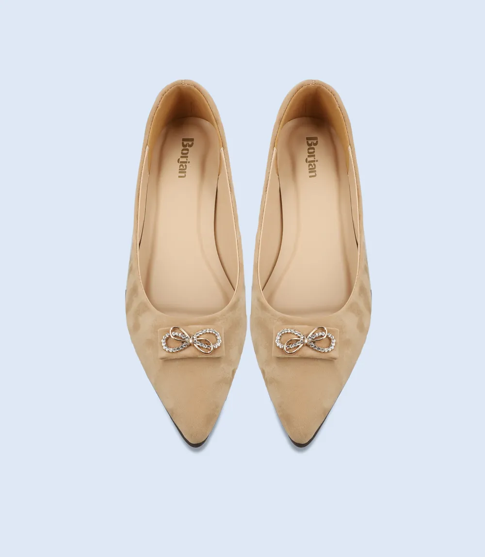 BW10210-BEIGE-Women Pumps