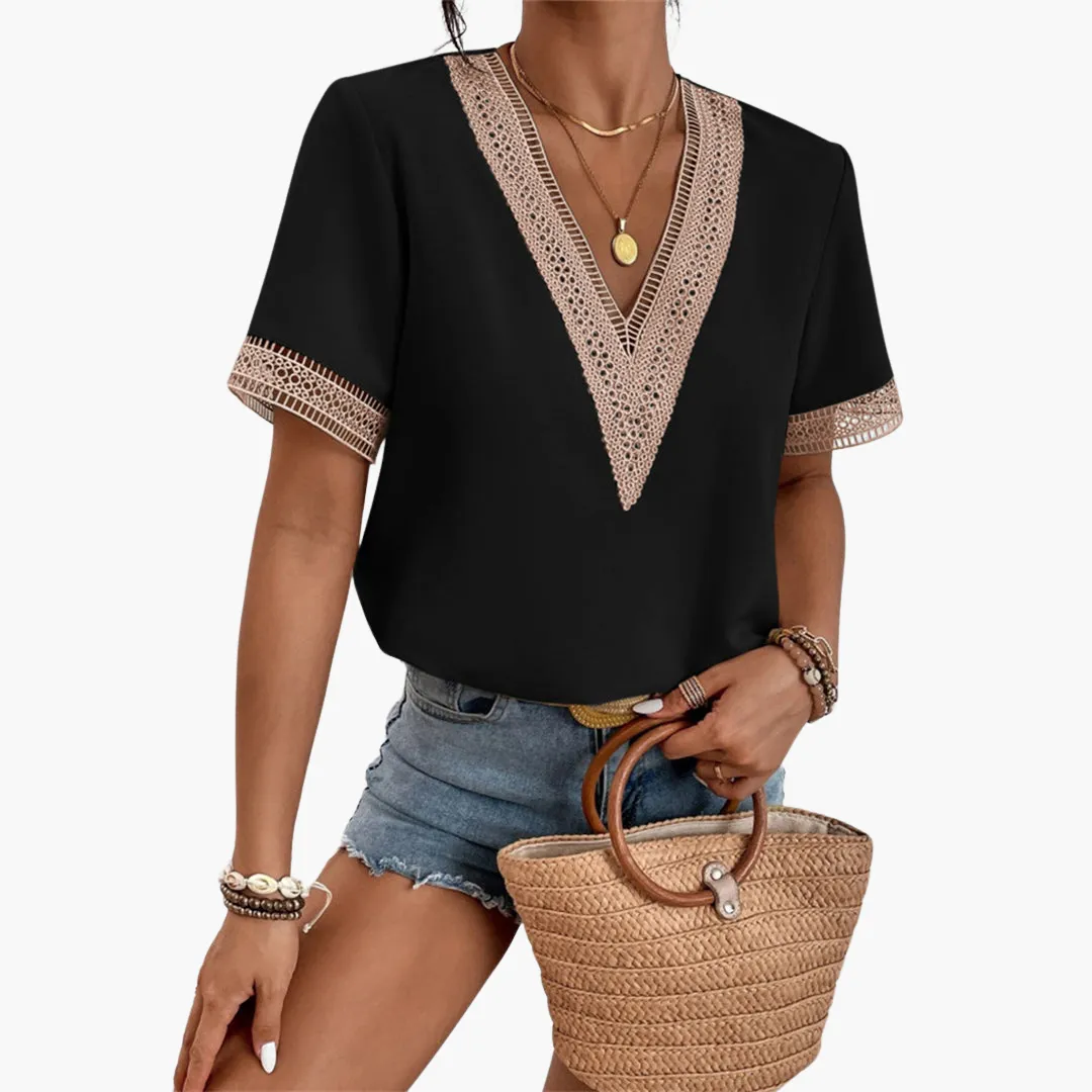 Chic Summer Casual T Shirt for Women