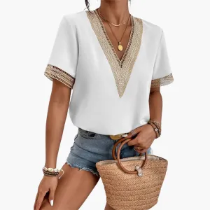 Chic Summer Casual T Shirt for Women