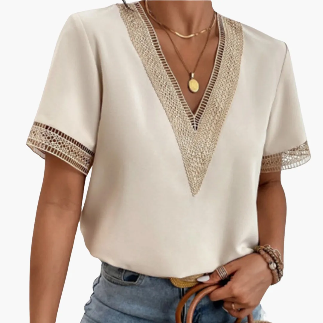 Chic Summer Casual T Shirt for Women