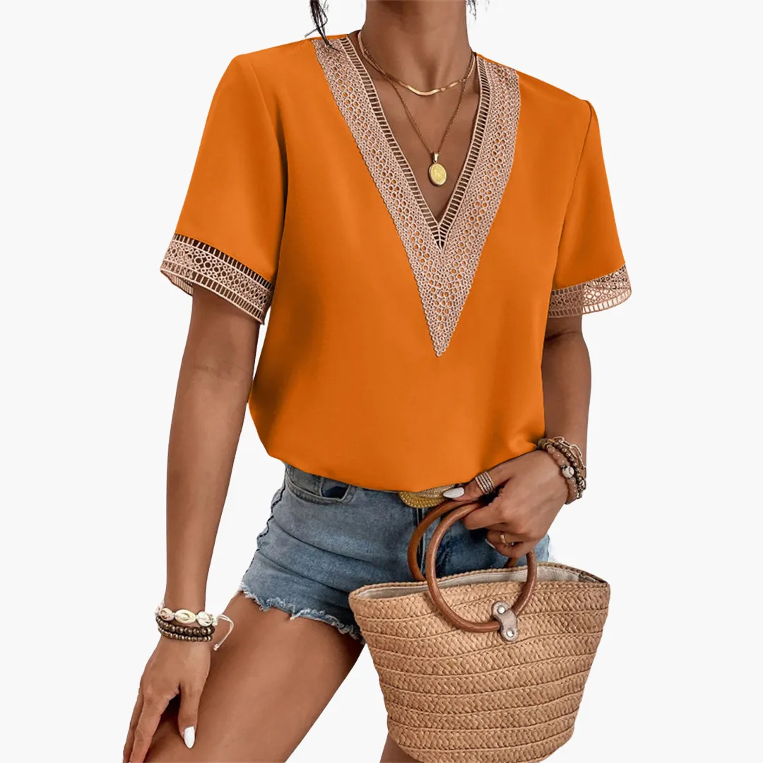 Chic Summer Casual T Shirt for Women
