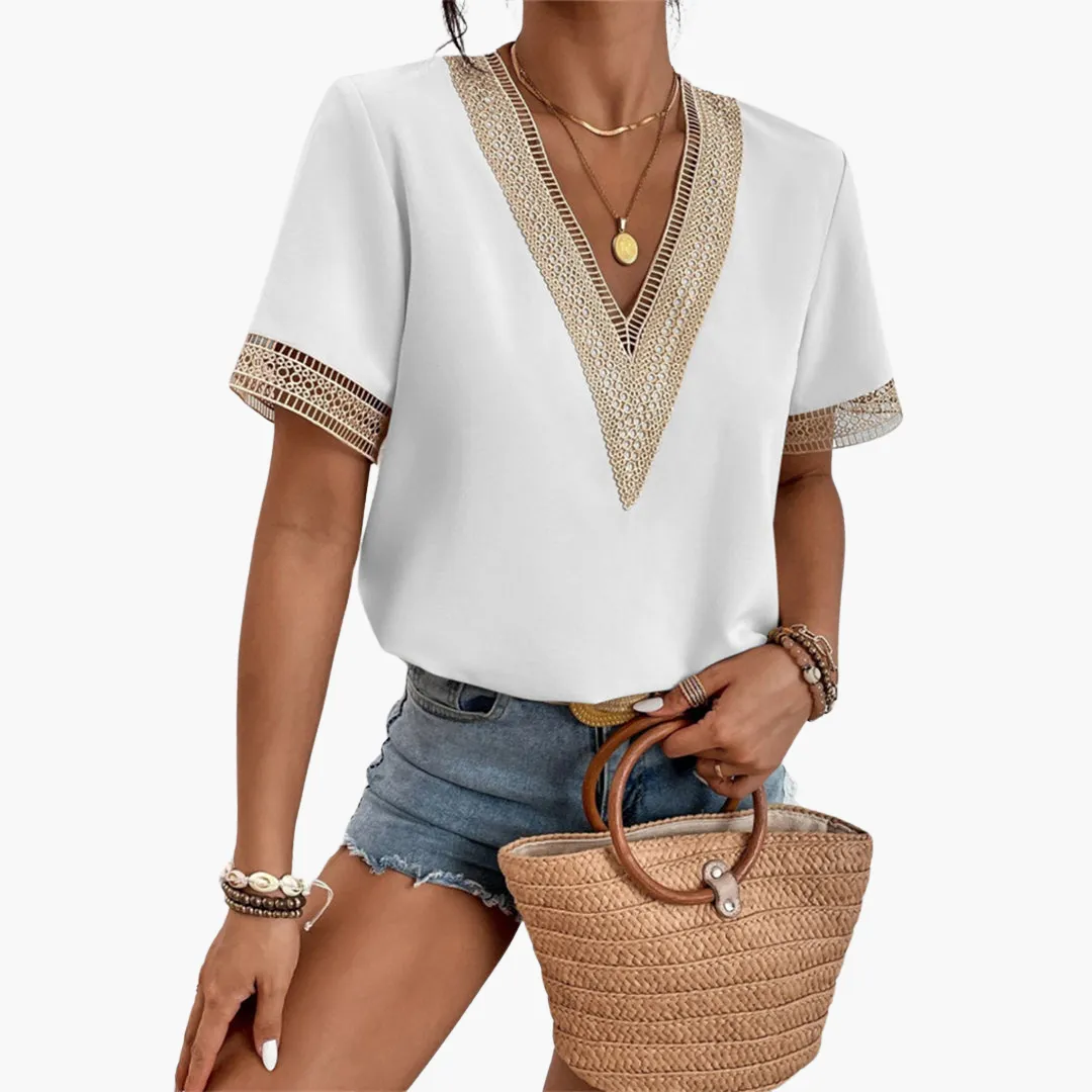 Chic Summer Casual T Shirt for Women