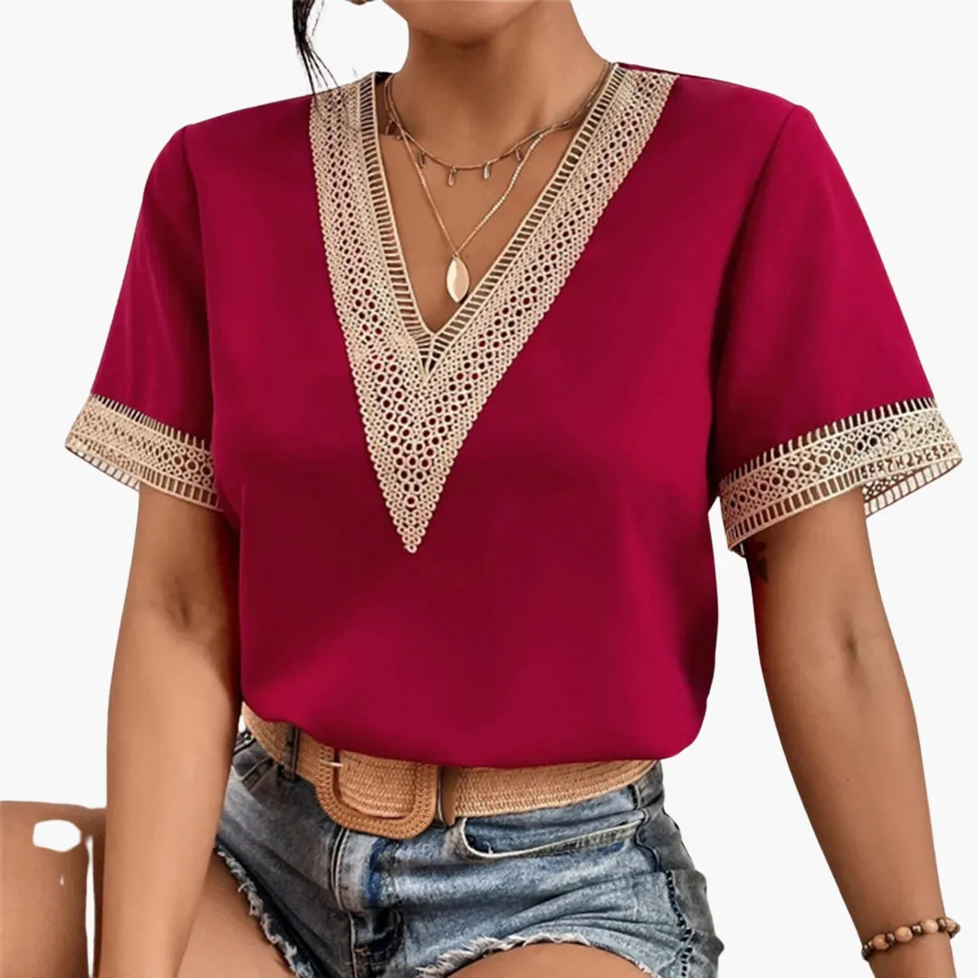 Chic Summer Casual T Shirt for Women