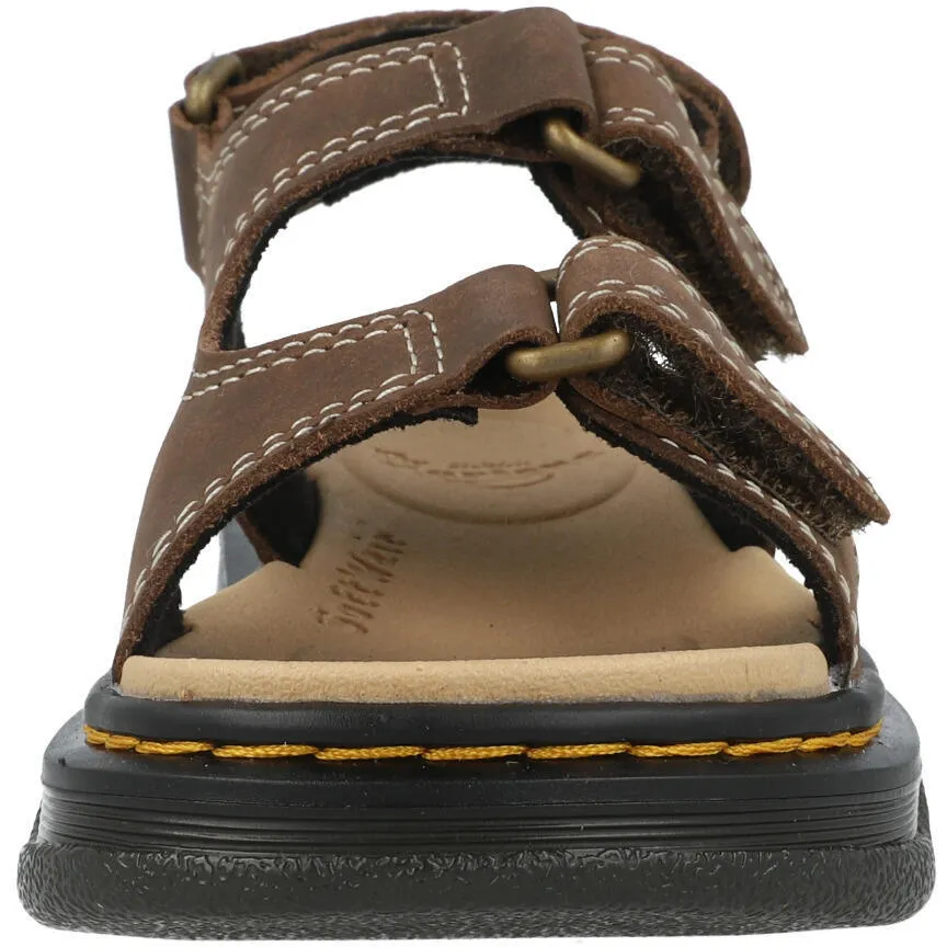 Dr Martens Virden Dark Brown Sandals