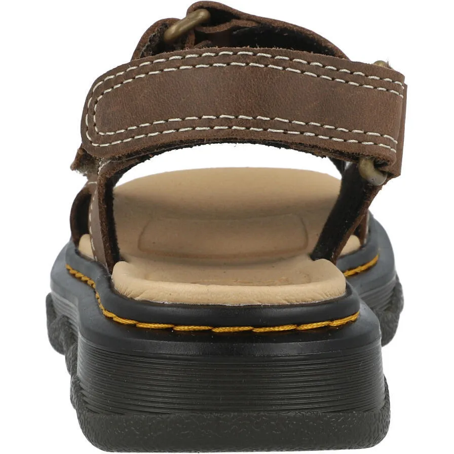 Dr Martens Virden Dark Brown Sandals