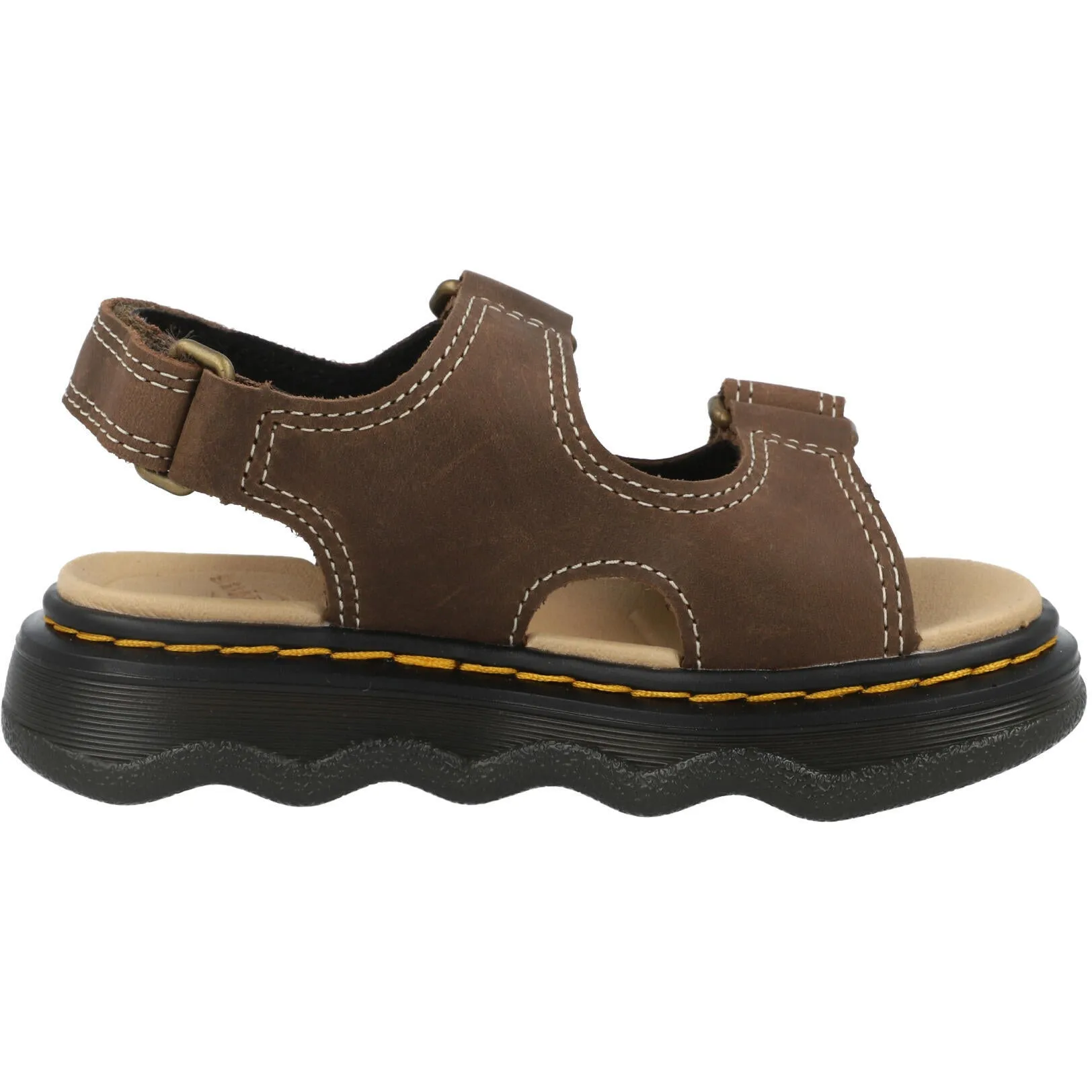 Dr Martens Virden Dark Brown Sandals