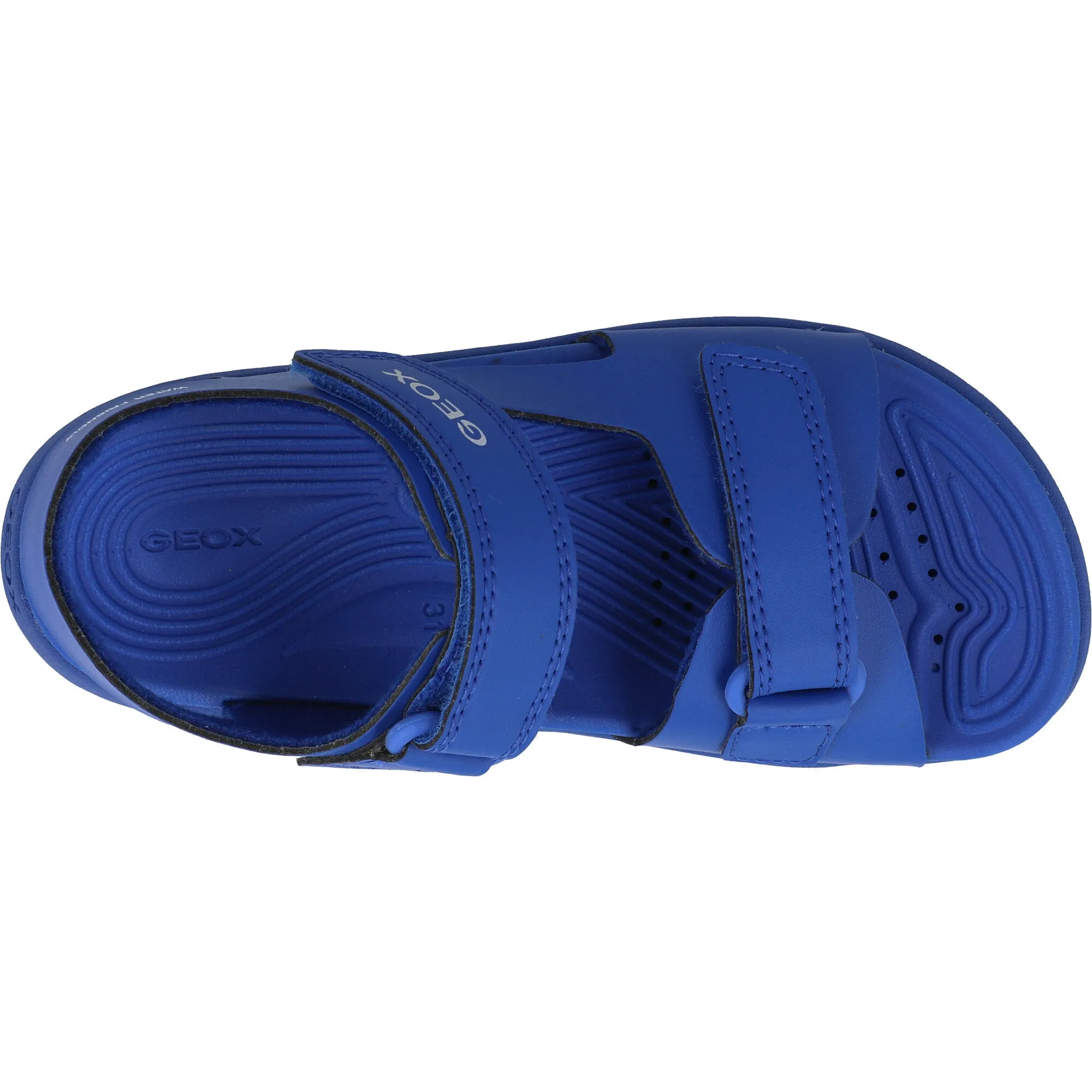 Geox J Fusbetto Royal Blue Junior Sandals
