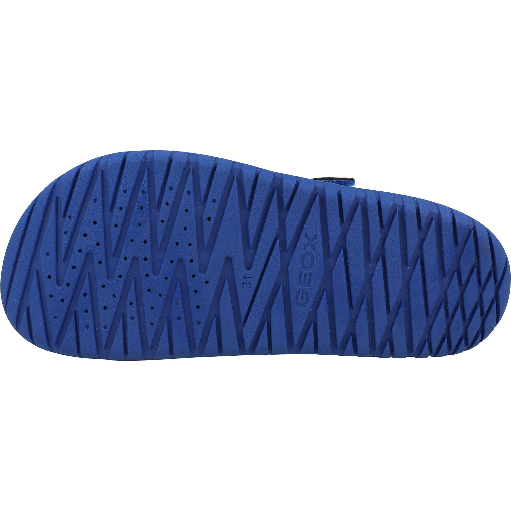 Geox J Fusbetto Royal Blue Junior Sandals