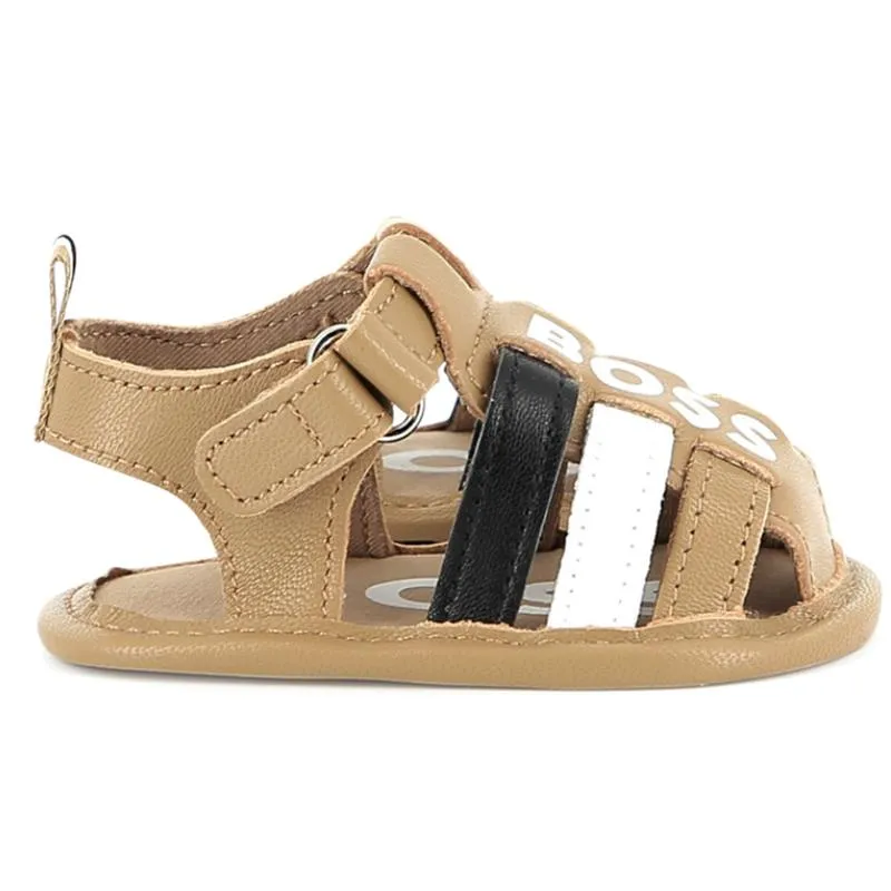 Hugo Boss Baby - Boy Shoes Sandals Beige With Logo