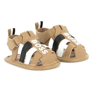 Hugo Boss Baby - Boy Shoes Sandals Beige With Logo