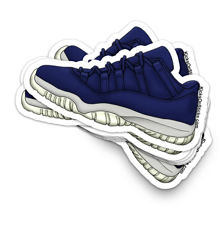 Jordan 11 Low "Jeter" Sneaker Sticker