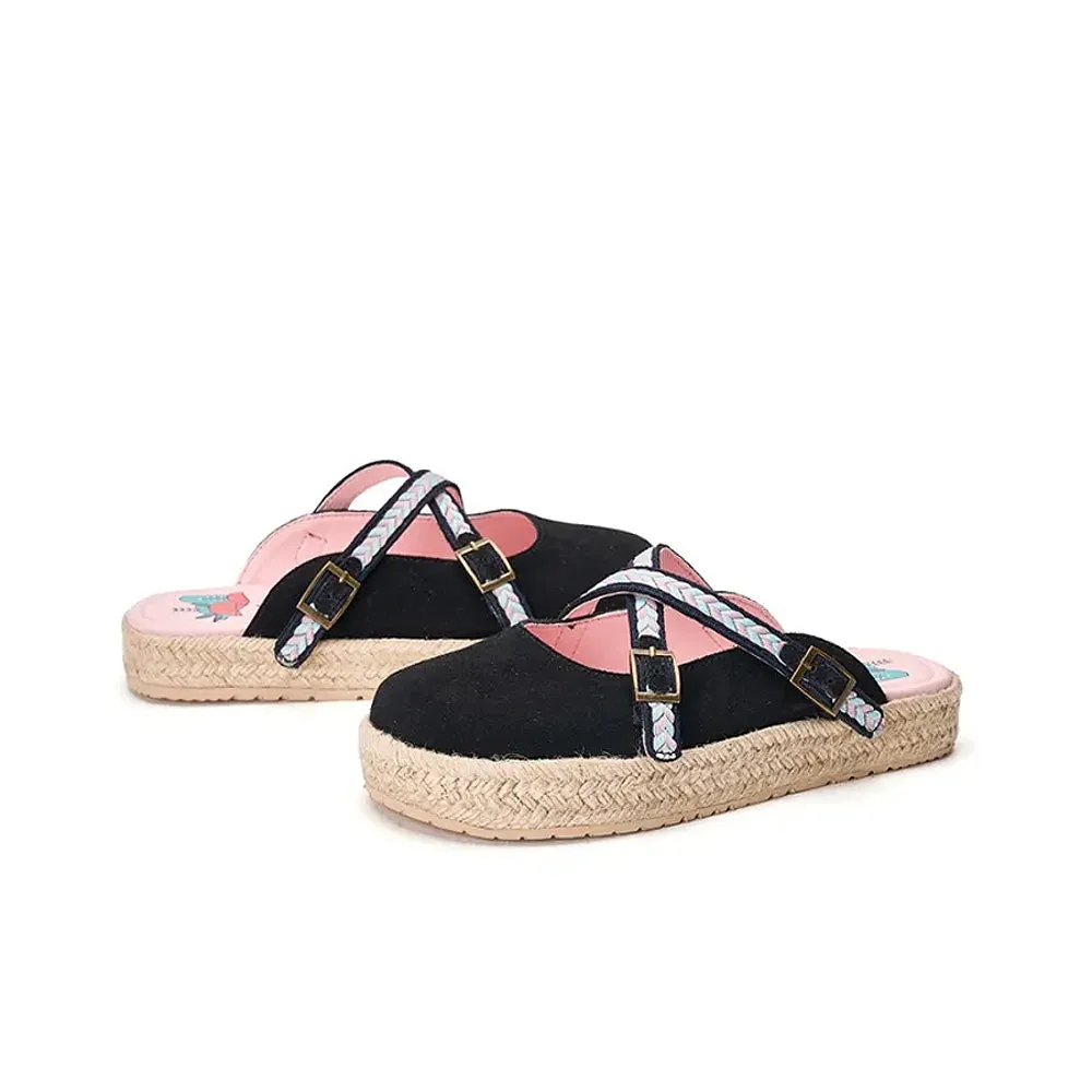 Joy & Mario Women's Wrap-toe Slippers
