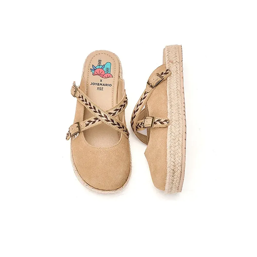 Joy & Mario Women's Wrap-toe Slippers
