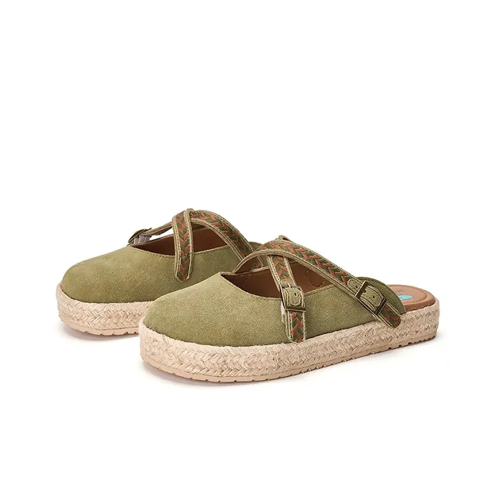 Joy & Mario Women's Wrap-toe Slippers