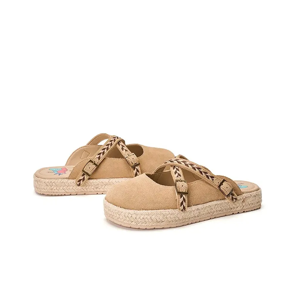 Joy & Mario Women's Wrap-toe Slippers
