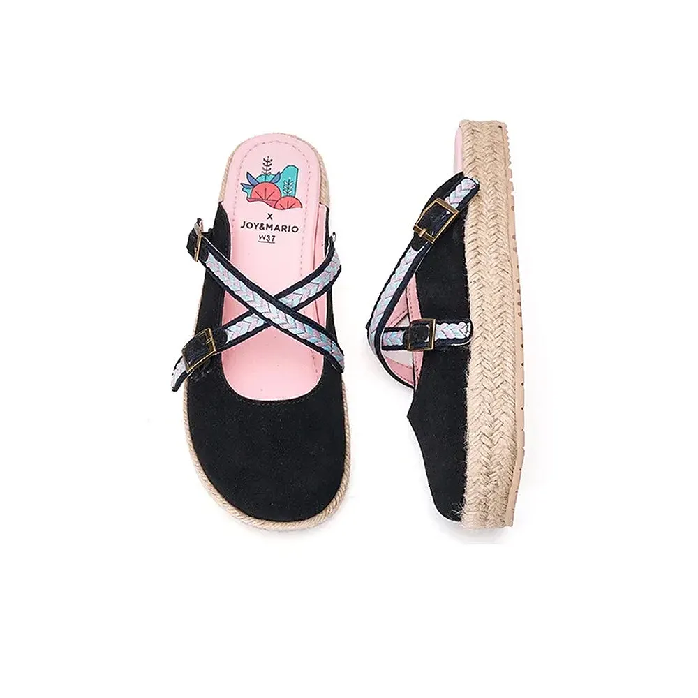 Joy & Mario Women's Wrap-toe Slippers