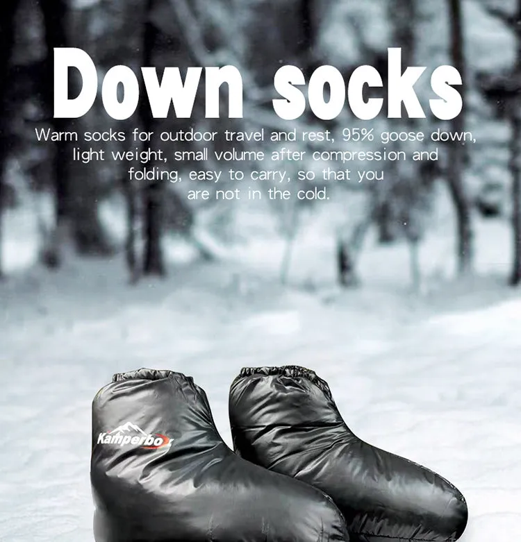 Kamperbox Down Socks for Sleeping Bag