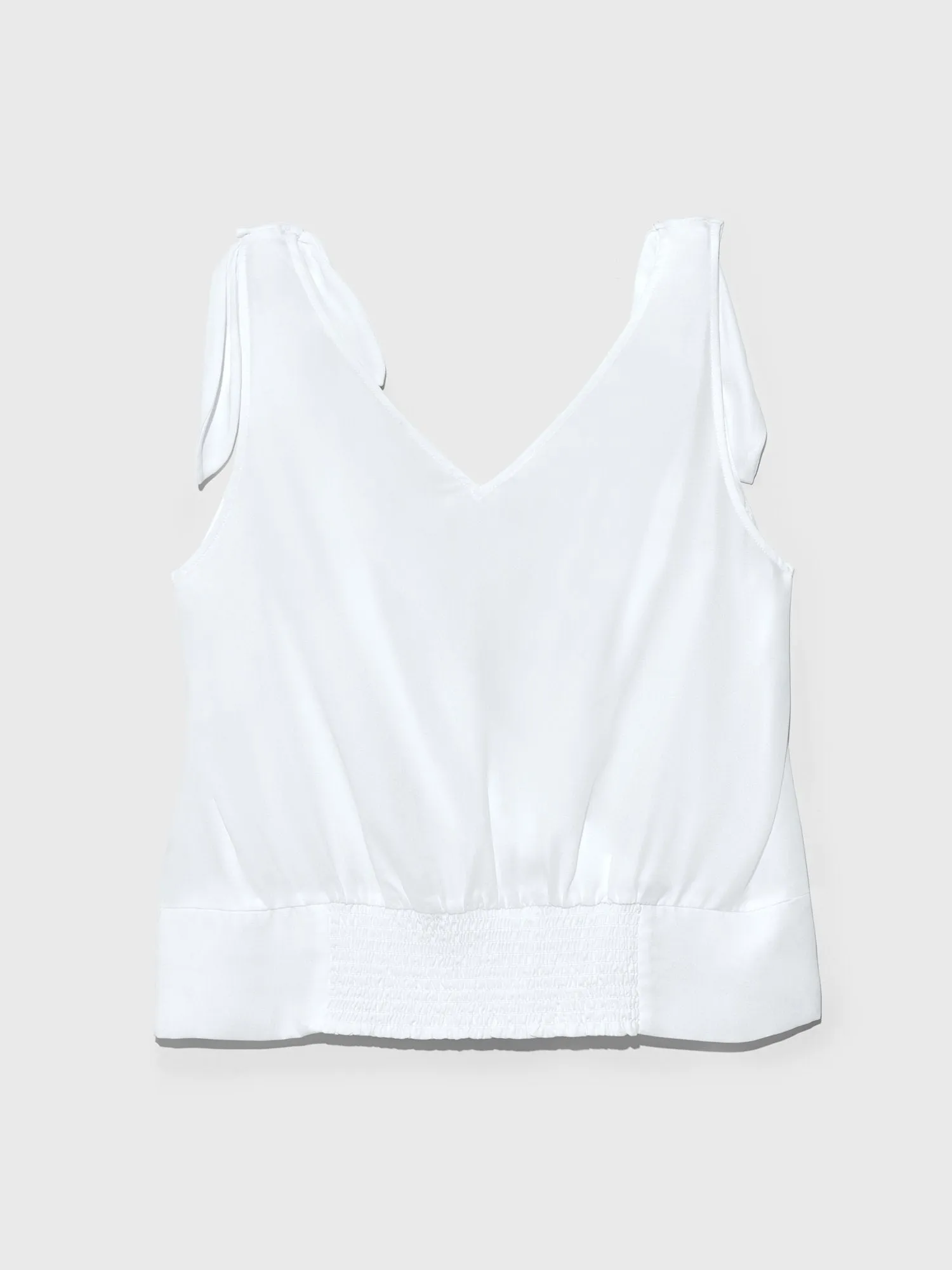 Lara Tie Shoulder Surplice Top