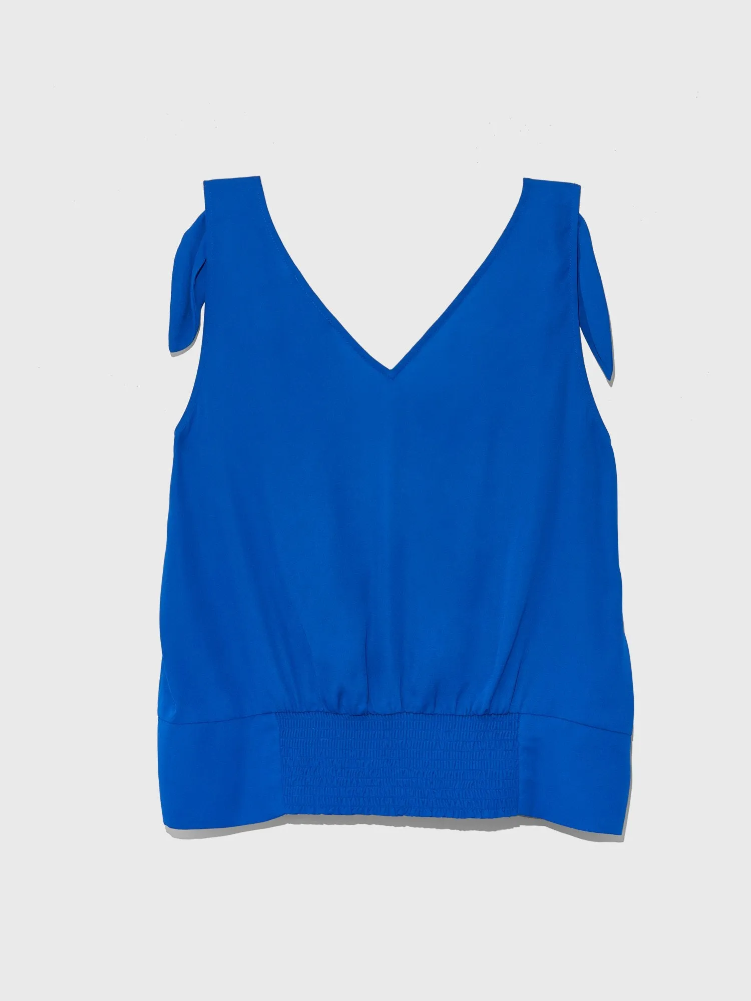 Lara Tie Shoulder Surplice Top