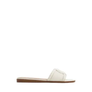 LIAUDIN FLAT SANDALS - WHITE