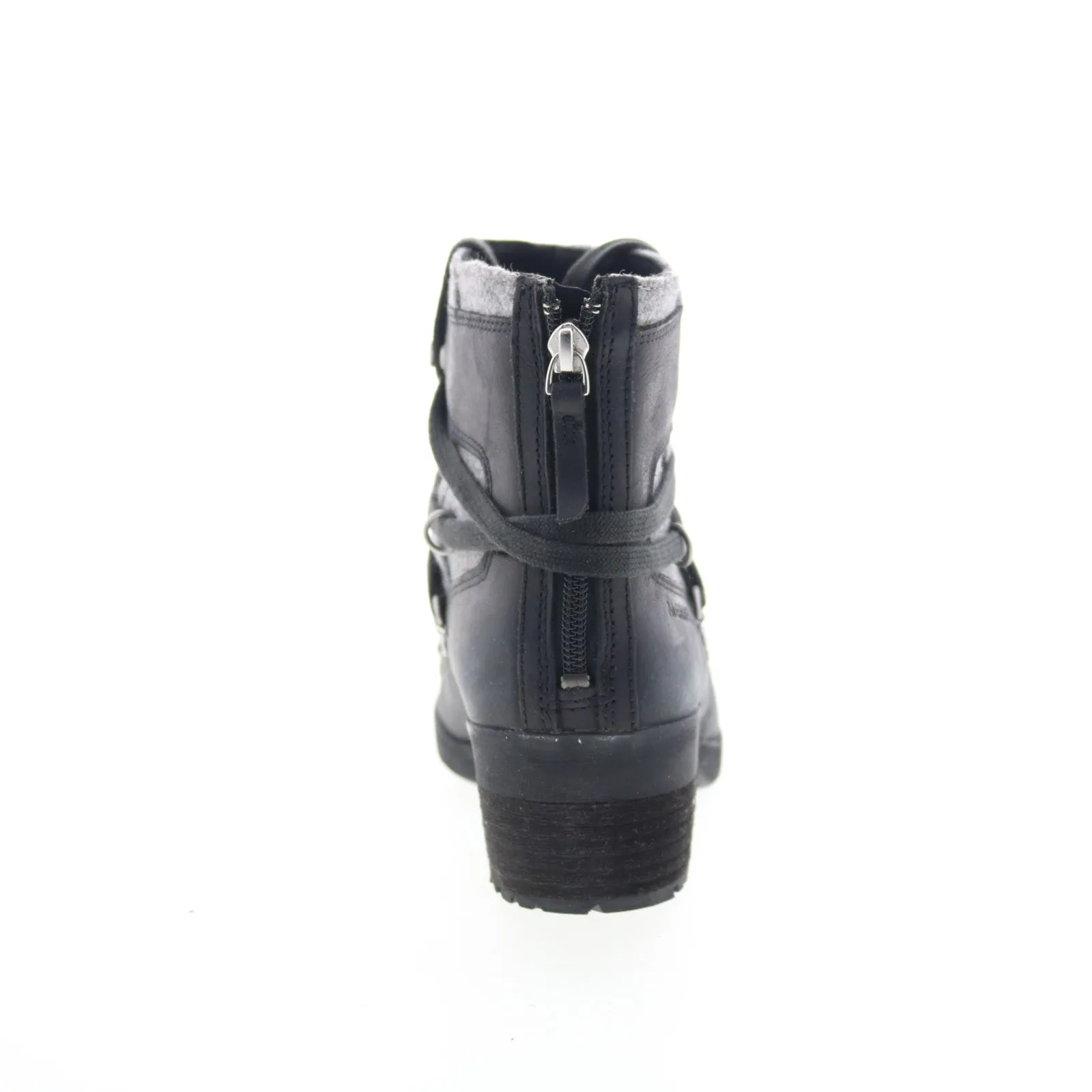 Merrell Shiloh II Warm J004420 Womens Black Leather Ankle & Booties Boots