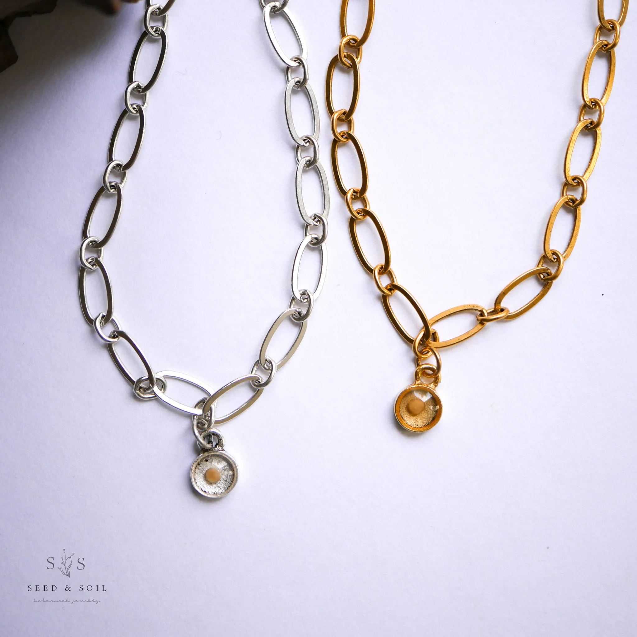Mustard Seed Charm Bracelet