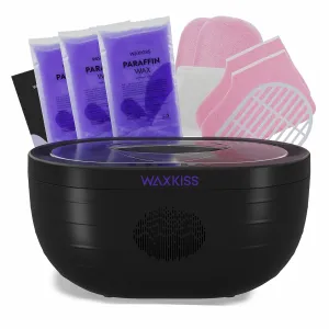 Paraffin Wax Machine for Hand and Feet, Paraffin Wax Bath Machine, Safety Material Hand Wax Paraffin Machine Kit Moisturizing (3000A_BL)