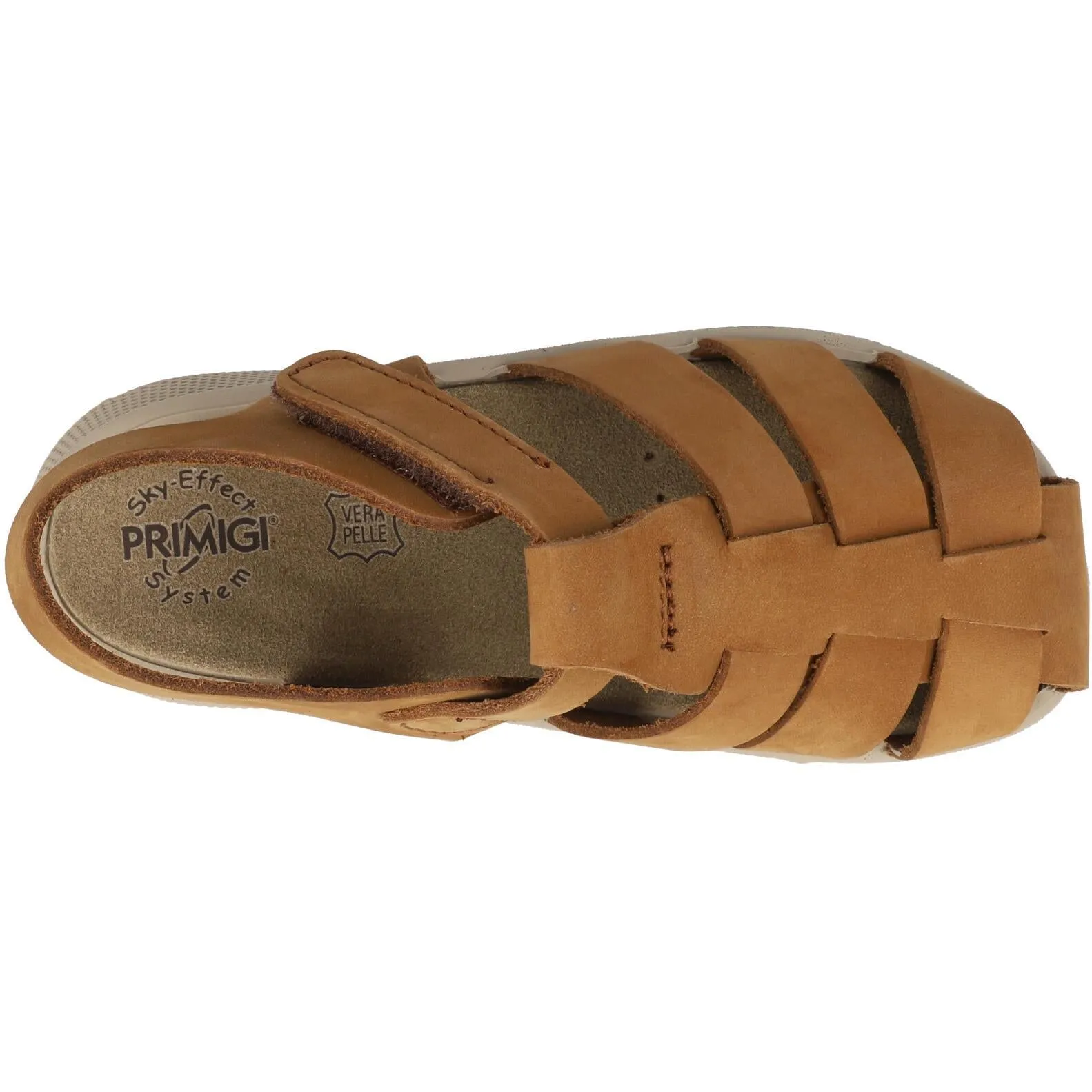Primigi Pio Brown Fisherman Sandals