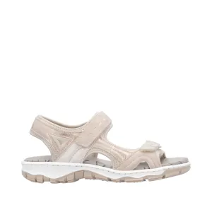 Rieker - 68866-31 - Rose/Perlcreme/Muschel/Rosegold - Sandals
