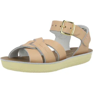 Salt-Water Sun-San Swimmer Latte Sandals for Kids