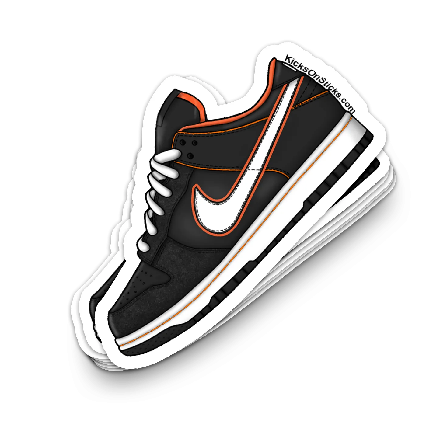 SB Dunk Low "Giants Harley" Sneaker Sticker