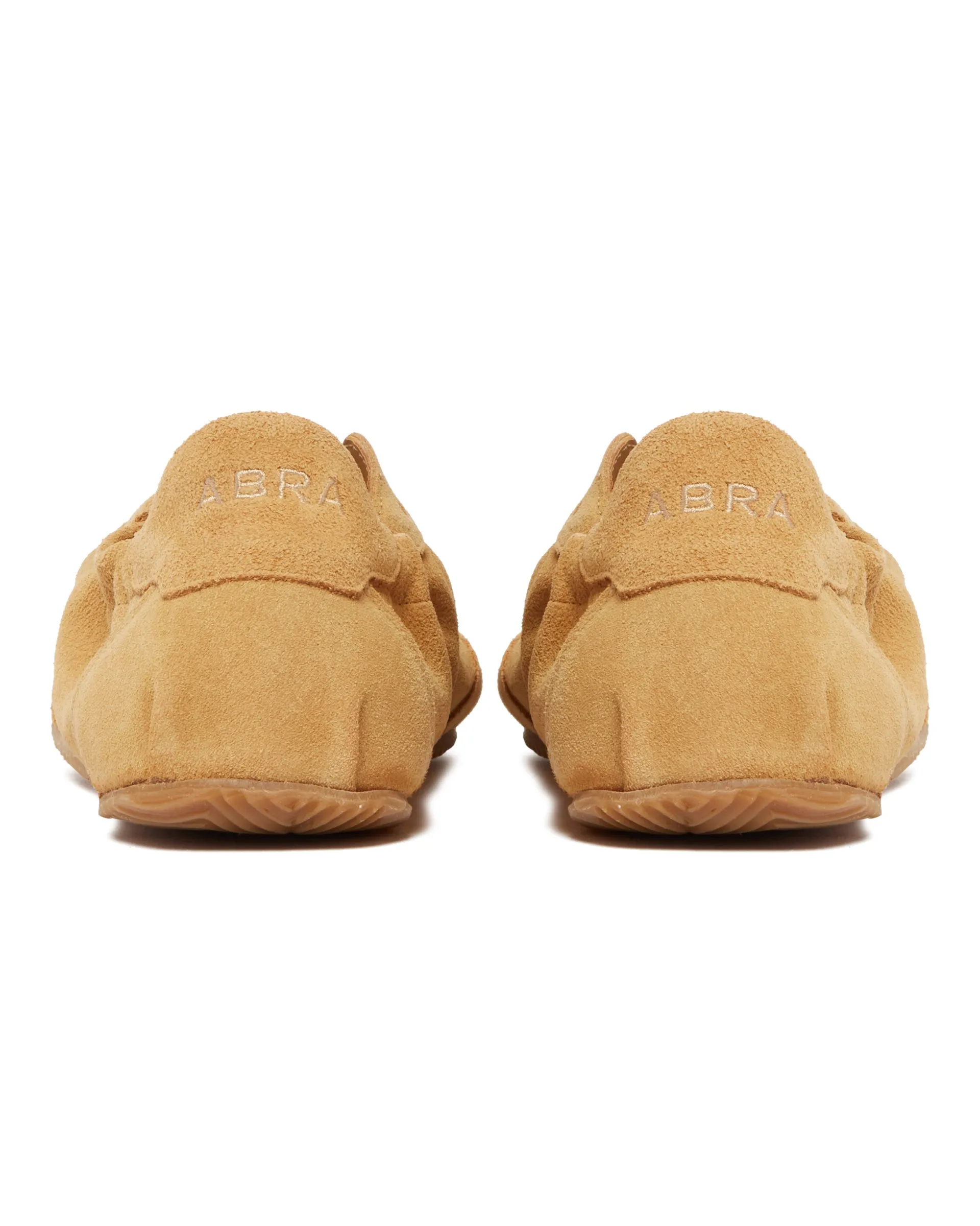 Sneakers Ballerina In Suede Beige