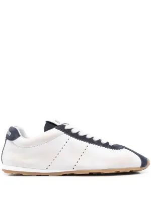 Suede leather sneakers
