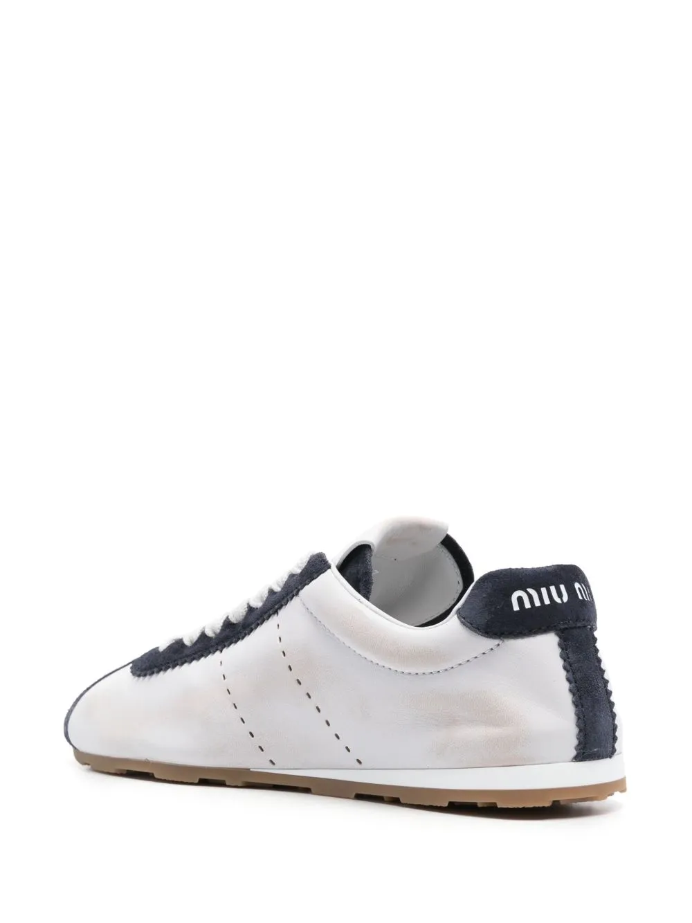 Suede leather sneakers