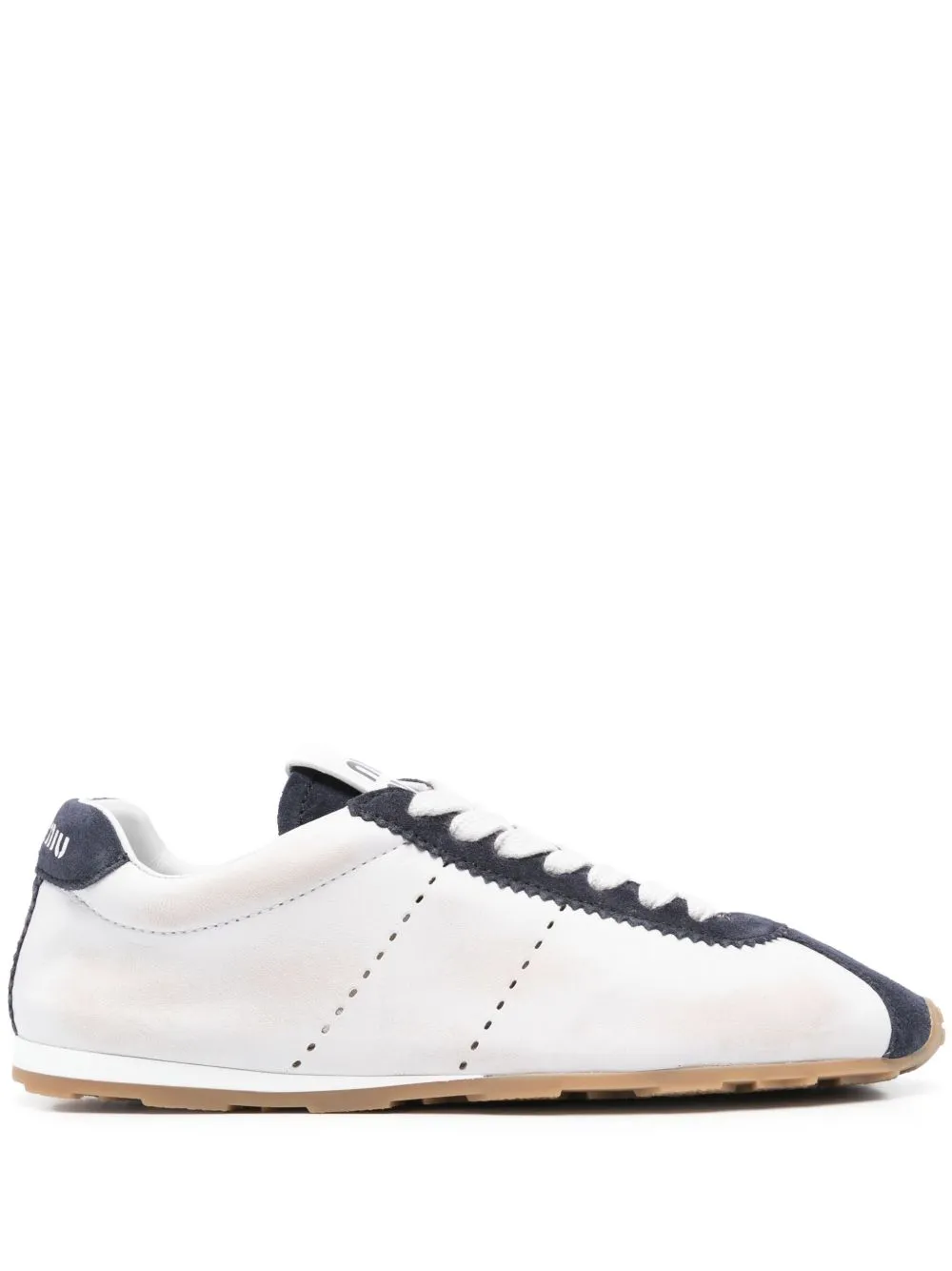 Suede leather sneakers