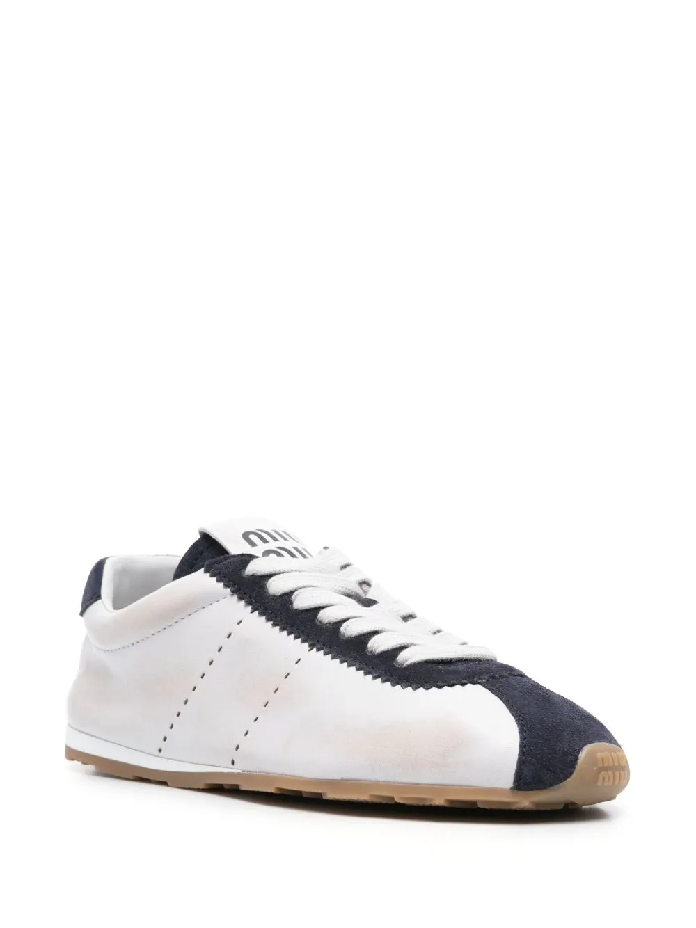 Suede leather sneakers
