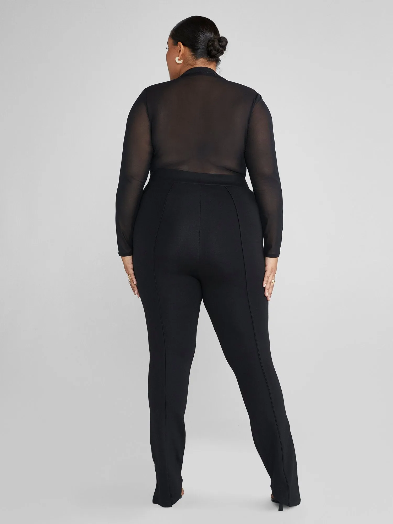 Trista V-Waistband Knit Pants