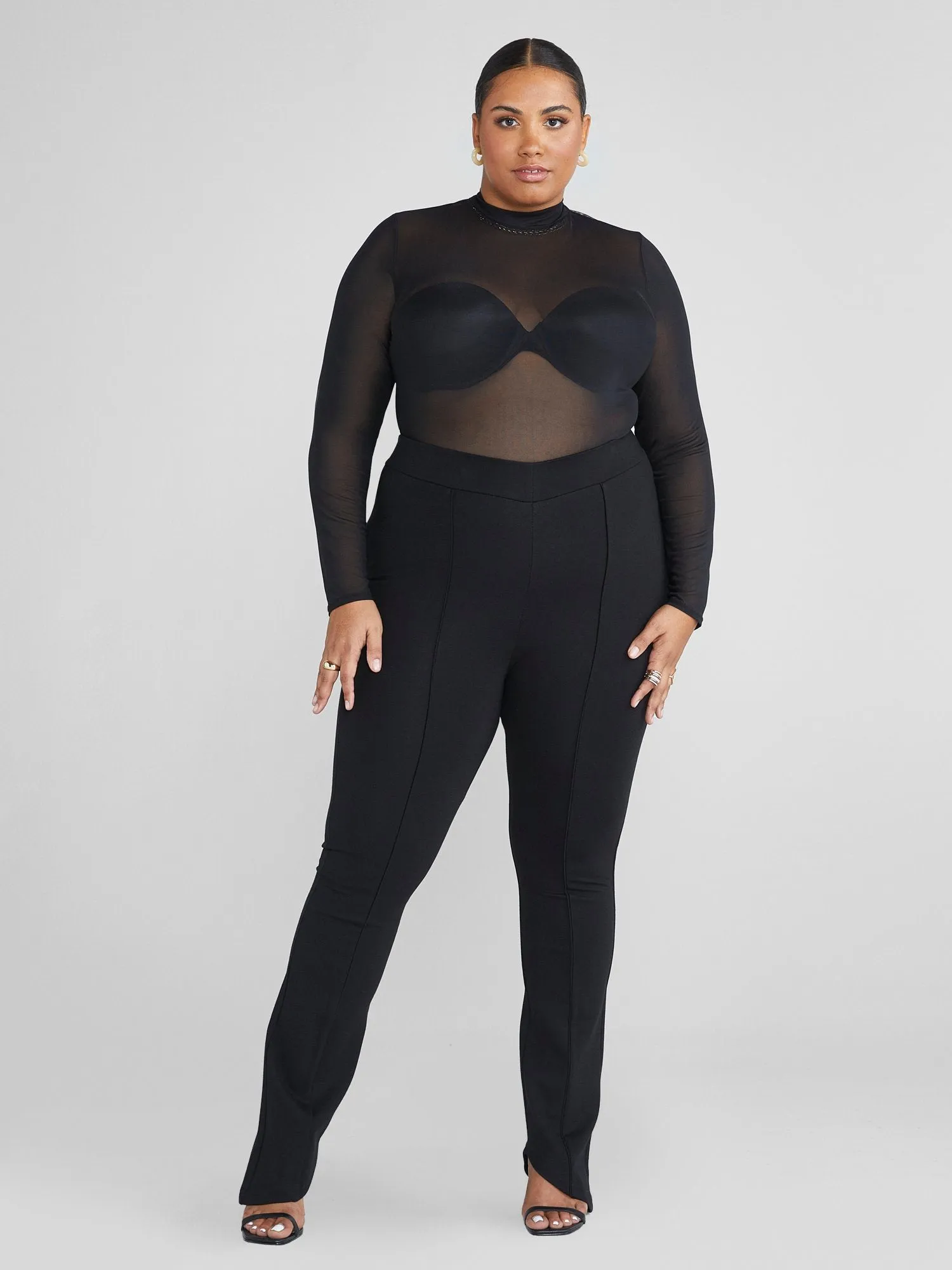 Trista V-Waistband Knit Pants