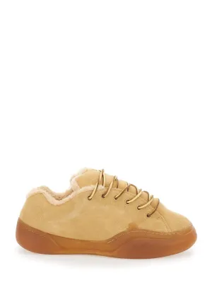 Vamp Skate' Brown Low Top Sneakers