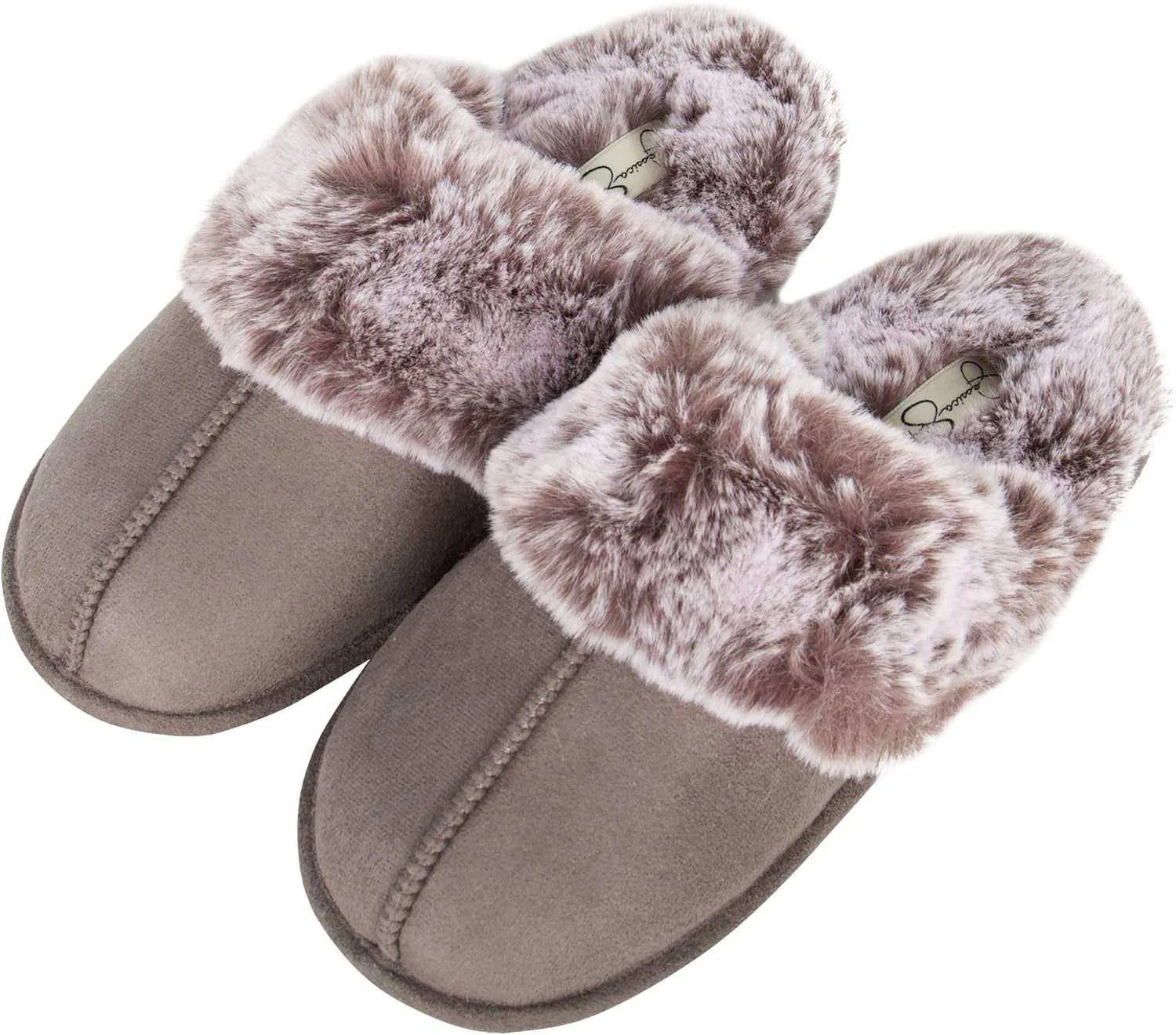 women Slipper Comfy Faux Fur House Slipper Anti-Skid Sole
