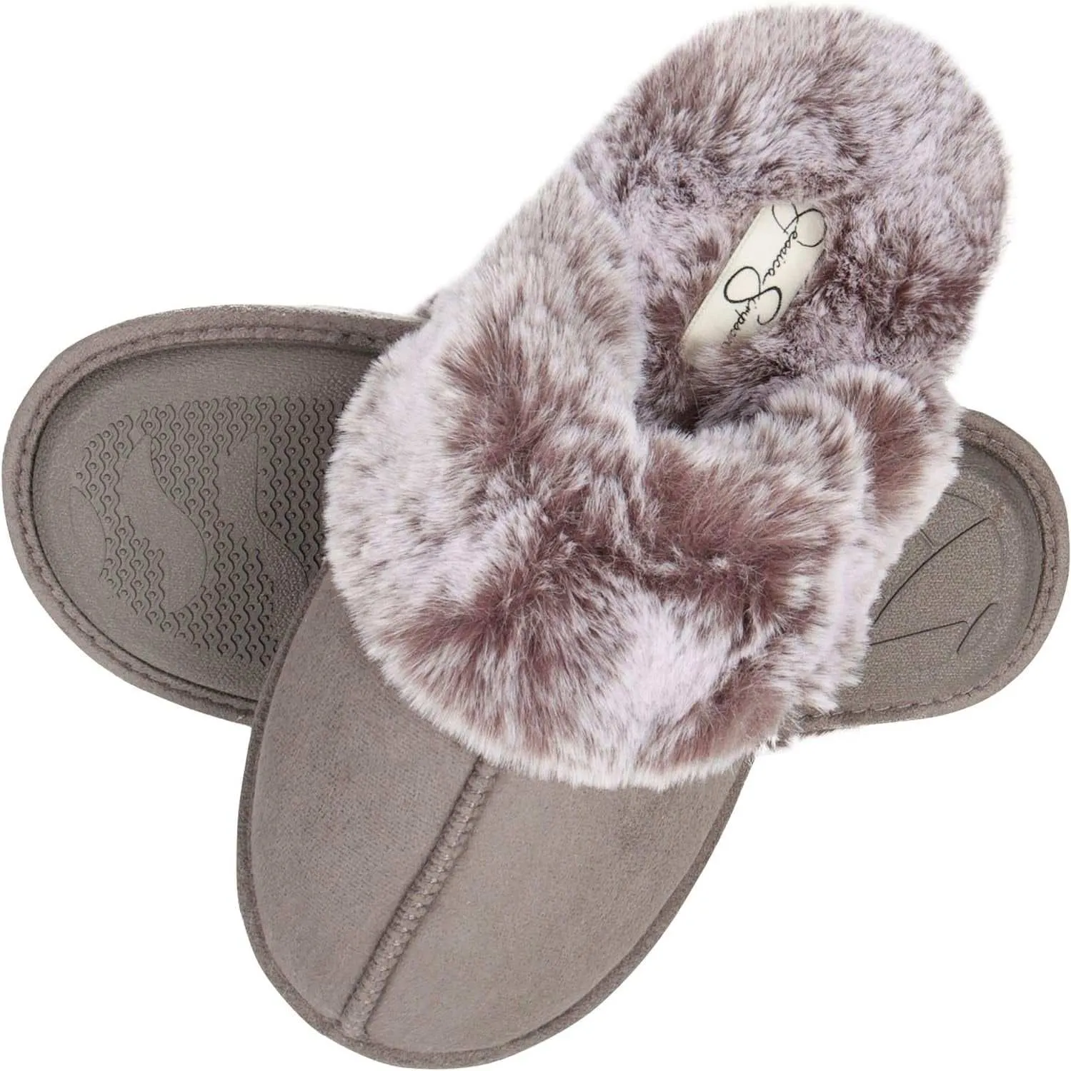 women Slipper Comfy Faux Fur House Slipper Anti-Skid Sole