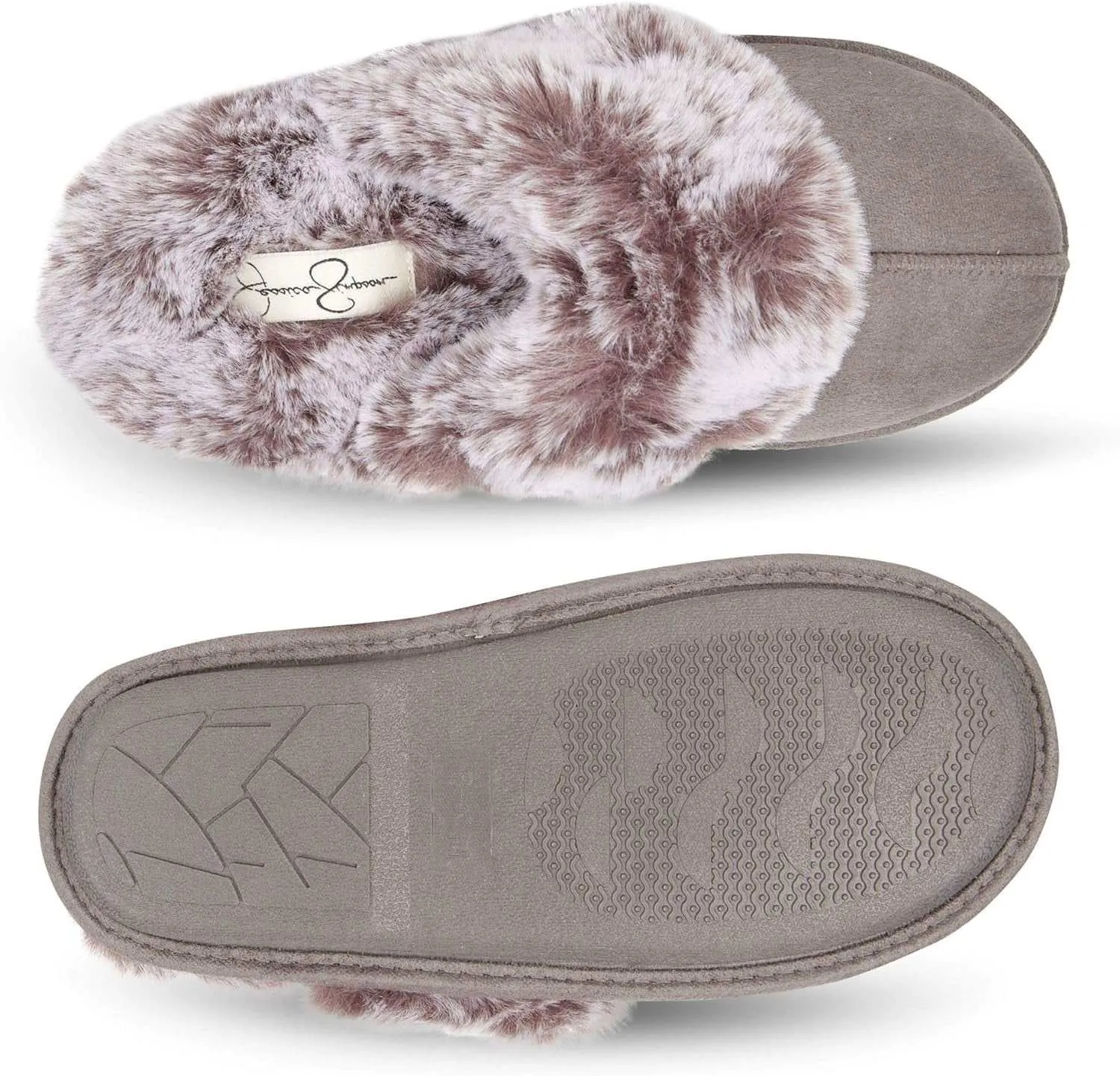 women Slipper Comfy Faux Fur House Slipper Anti-Skid Sole